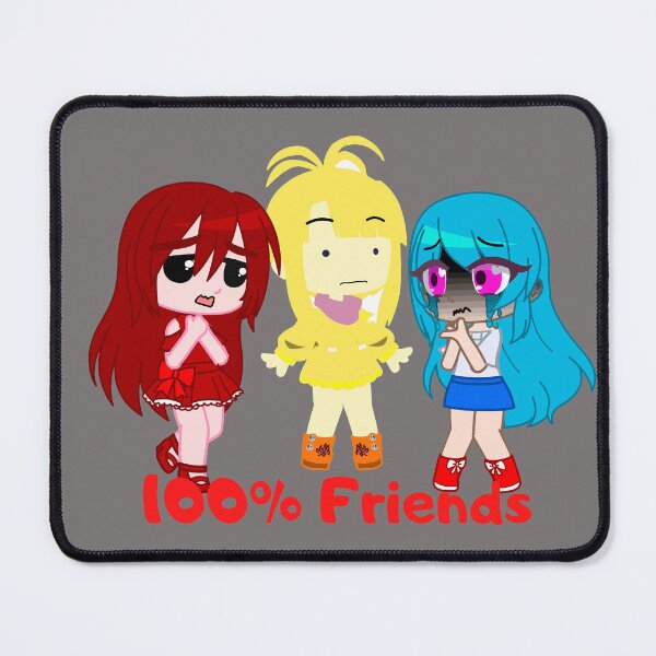 Artikelvorschau, Beste Freunde und Rivalen der Kawaii-Schule. 100% Amigas Gacha Club - Amigos Gacha Club - Gacha Club Puppen - Gacha Girls entworfen und verkauft von gachanime.