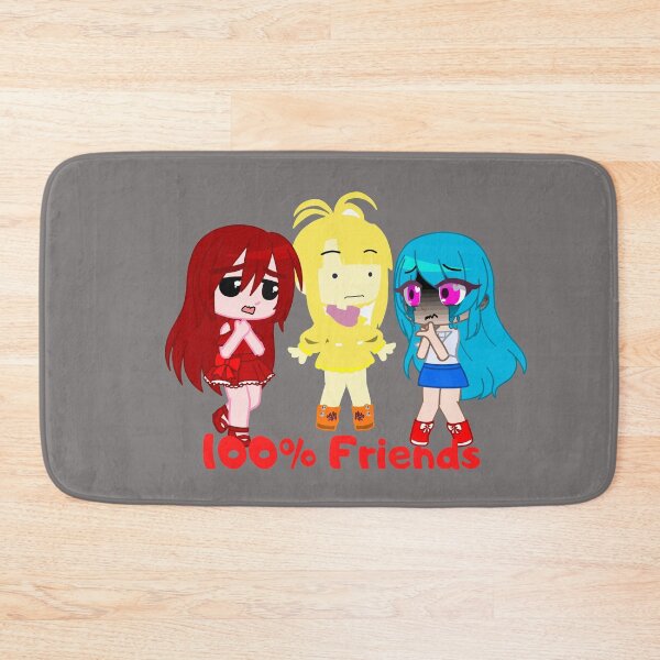Item preview, Kawaii school best friends and rivals. 100% Amigas Gacha Club - Amigos Gacha Club - Gacha Club Dolls - Gacha Girls designed and sold by gachanime.
