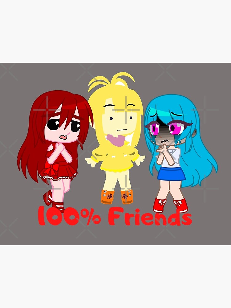 Sing and Dance with friends Gacha Club. Oc ideas friends Gacha life - Gacha  Club Dolls Sticker by gachanime