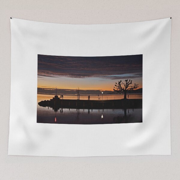 Item preview, Dusk setting in over the pier designed and sold by mamba.