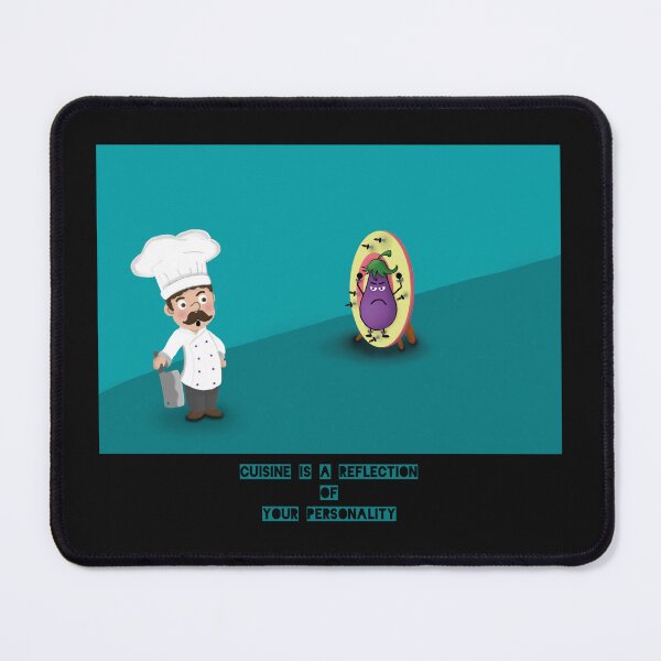 Item preview, Cuisine is a reflection of your personality designed and sold by Martapp.