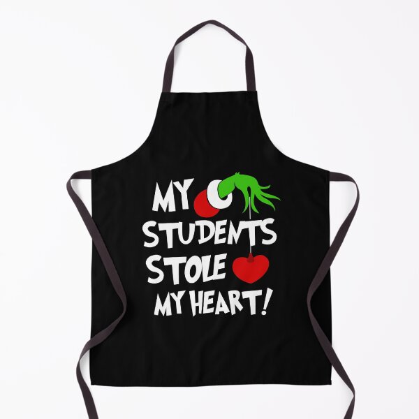 Item preview, My Students Stole My Heart Hand Hold Teacher Christmas Movies Student Lovers designed and sold by Dolphin Graphic.