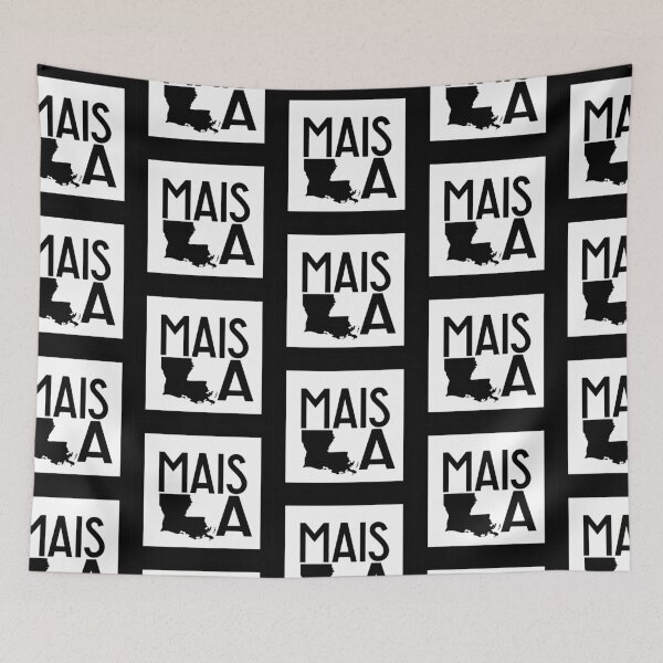 Item preview, Mais La-Black Text designed and sold by Reagan Richard.
