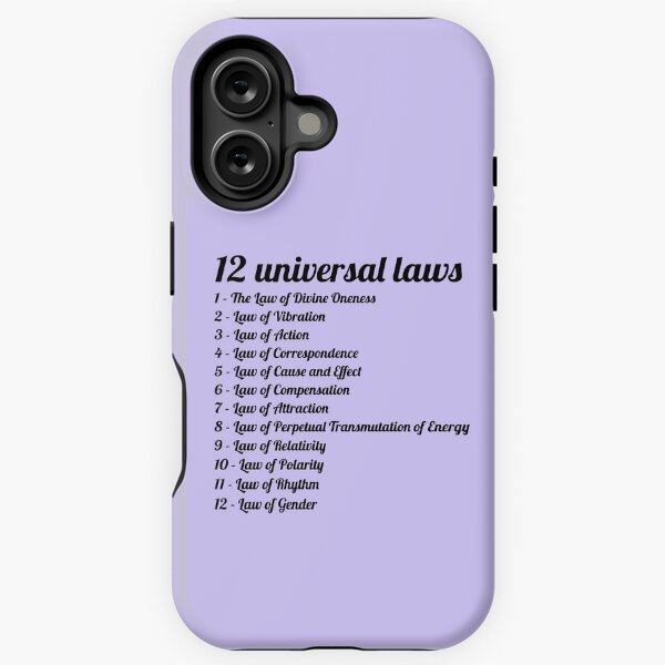 Item preview, 12 laws of the universe, law of attraction, manifestation and spirituality. designed and sold by Theleochick.