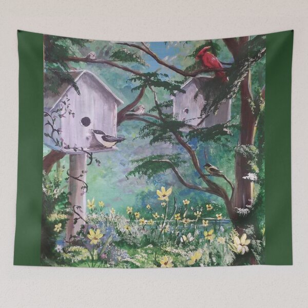 Item preview, Birds at Home designed and sold by Sally peckham.