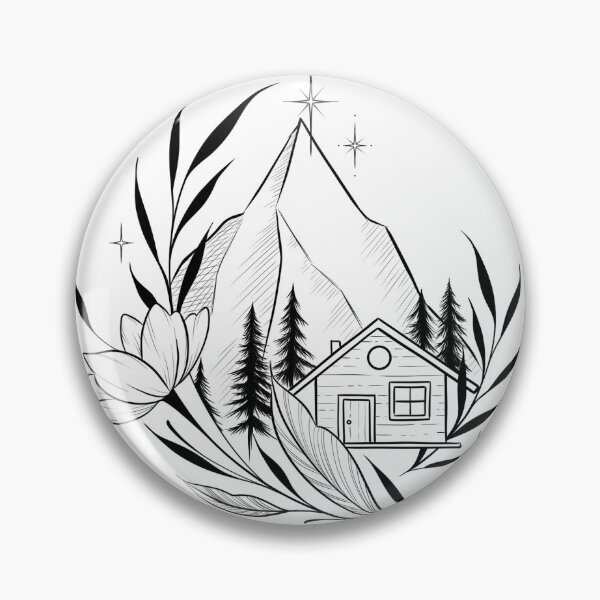 Item preview, Mountain cottage designed and sold by SpaceCatK.