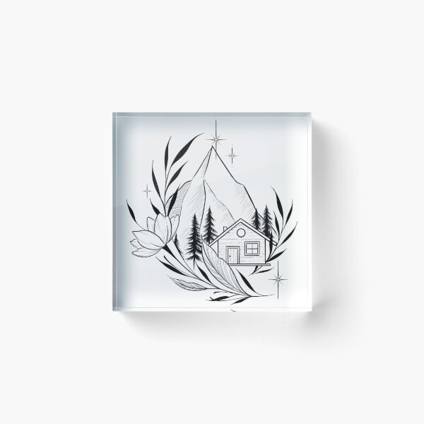 Item preview, Mountain cottage designed and sold by SpaceCatK.
