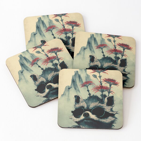 Item preview, japanese style raccoon designed and sold by IA-Power.