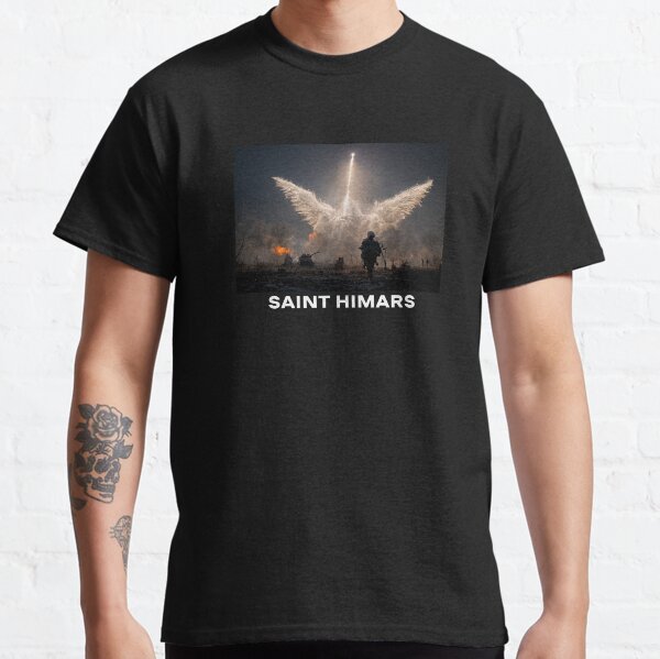 Item preview, SAINT HIMARS (Merch) designed and sold by Oleksandra Pakholchuk.