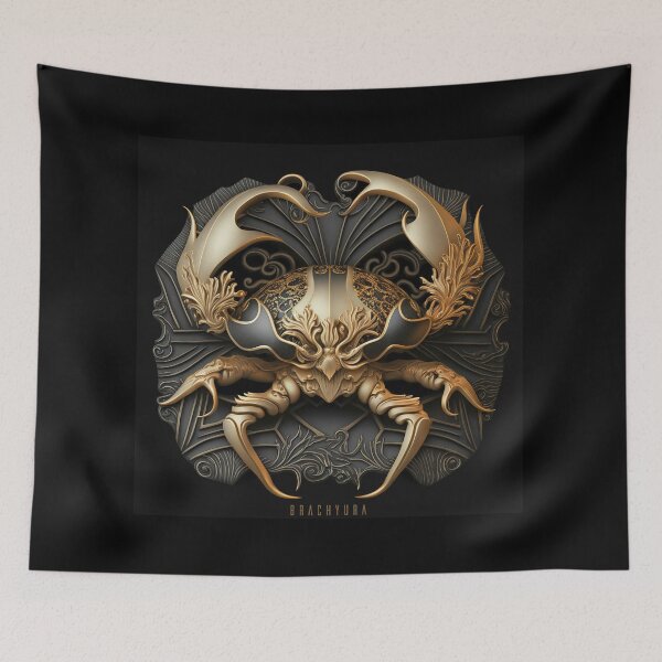 Item preview, CANCER ZODIAC CRAB Royal Art Deco Art designed and sold by artelligens.