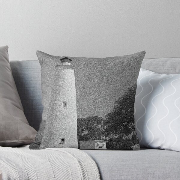 Item preview, Ocracoke Lighthouse and Out Buildings designed and sold by mrthink.