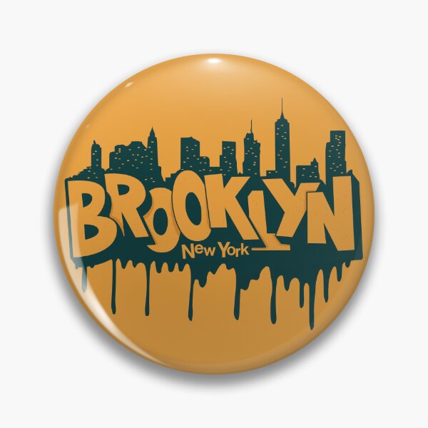 Item preview, New York Brooklyn, Brooklyn lettering, Brooklyn logo designed and sold by Boogosh.
