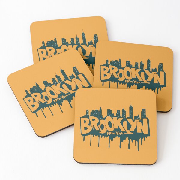 Item preview, New York Brooklyn, Brooklyn lettering, Brooklyn logo designed and sold by Boogosh.