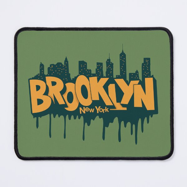 Artikelvorschau, New York Brooklyn, Brooklyn Schriftzug, Brooklyn Logo entworfen und verkauft von Boogosh.
