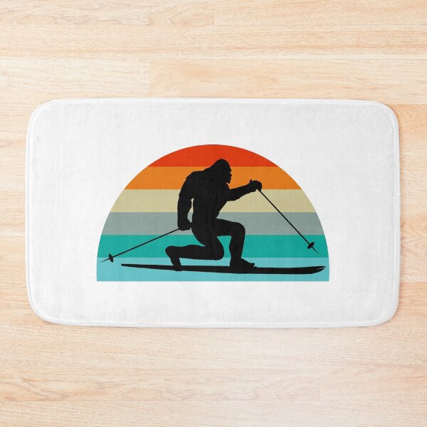 Item preview, Bigfoot Telemark Skiing Rainbow designed and sold by Esskay Designs.