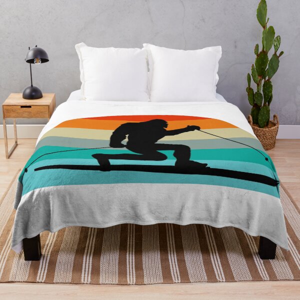 Item preview, Bigfoot Telemark Skiing Rainbow designed and sold by Esskay Designs.
