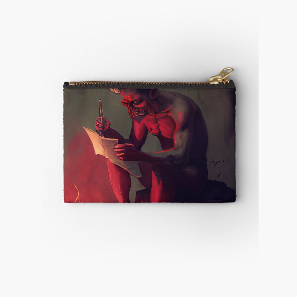Item preview, Demon writing his memoirs designed and sold by IA-Power.