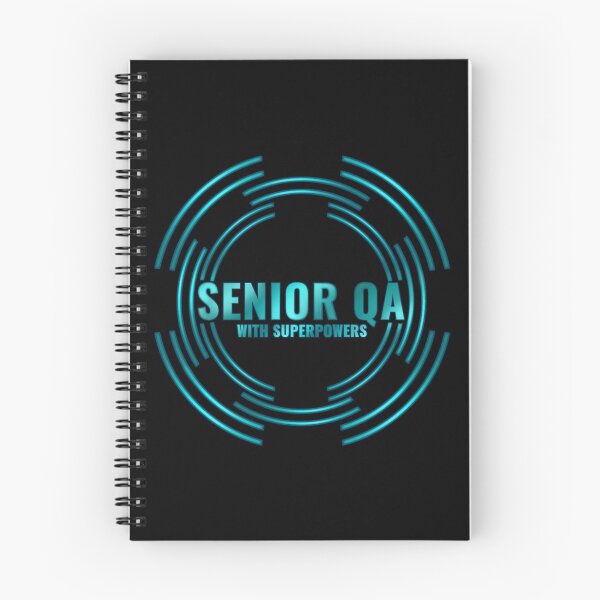 Item preview, Senior qa engineer with super powers - Senior qa tester designed and sold by stayartsy07.