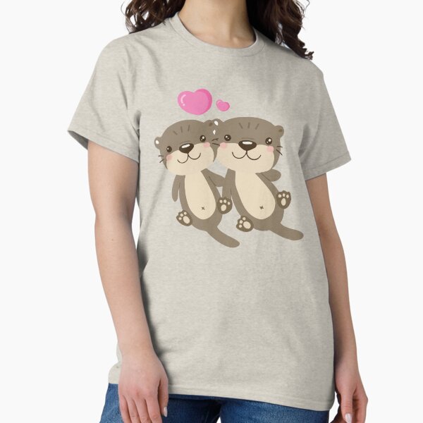 Item preview, Significant Otters - Otters Holding Hands designed and sold by HichamMissiame.