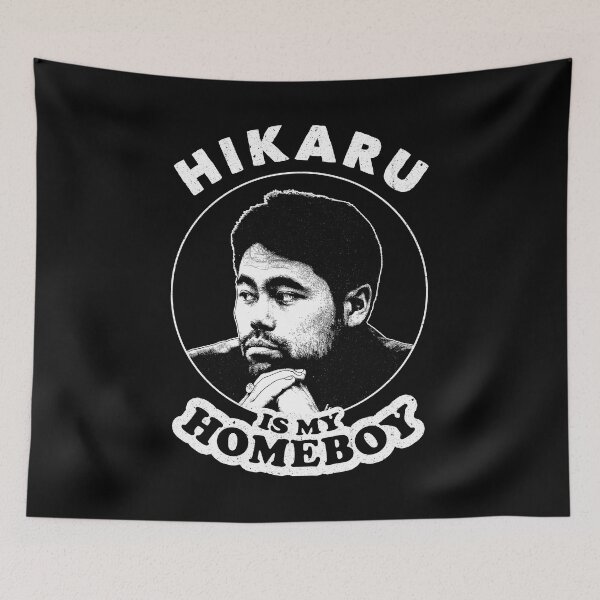 Item preview, Hikaru Is My Homeboy - Funny Chess Memes For Fans Of Hikaru Nakamura designed and sold by edygun.