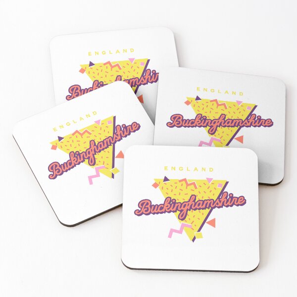 Item preview, Retro 90s Pop 'Buckinghamshire' Vintage England designed and sold by dinosareforever.