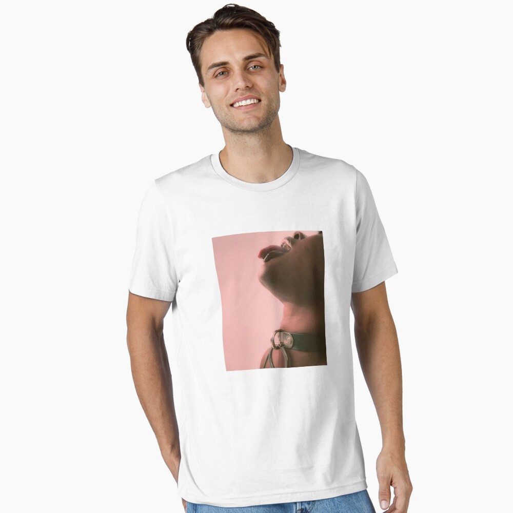 Collared bdsm woman with tongue out Poster