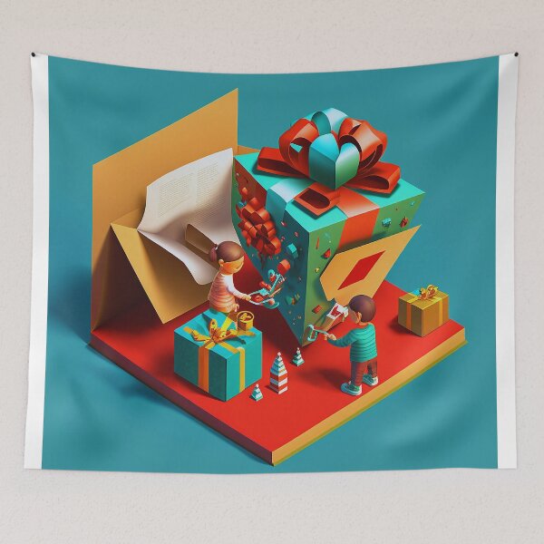 Item preview, Christmas Presents Pop-Up Book designed and sold by Octane-Designs.