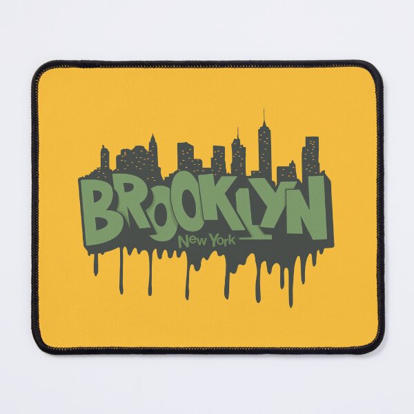 Item preview, New York Brooklyn, Brooklyn lettering, Brooklyn logo designed and sold by Boogosh.
