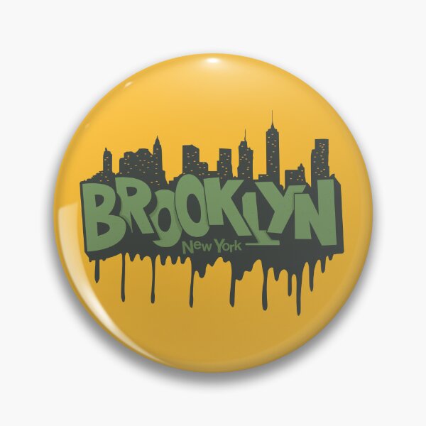 Item preview, New York Brooklyn, Brooklyn lettering, Brooklyn logo designed and sold by Boogosh.