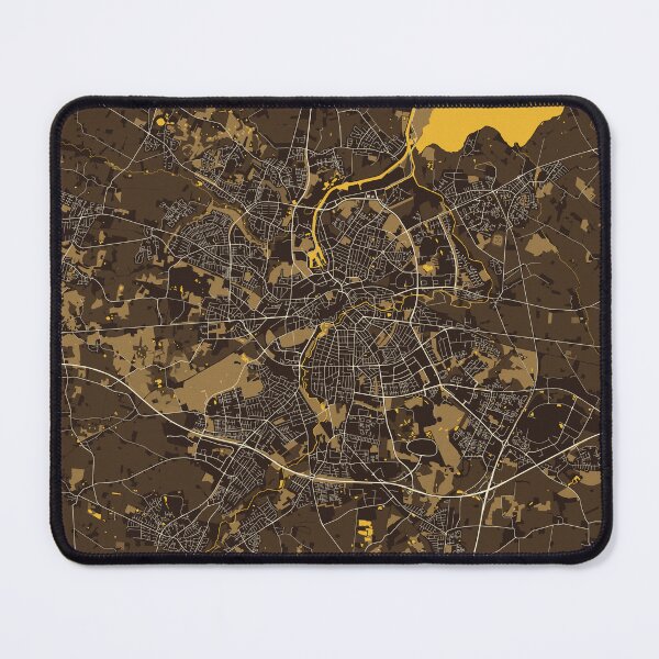 Item preview, Odense City Map of Funen, Denmark - Pastel designed and sold by deMAP.