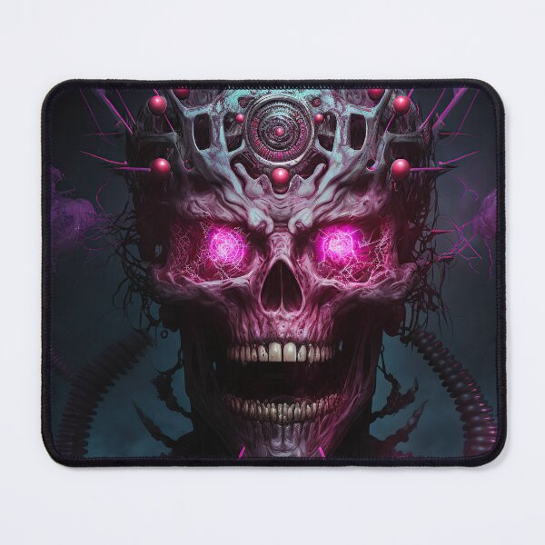 Item preview, biomechanical skull designed and sold by IA-Power.