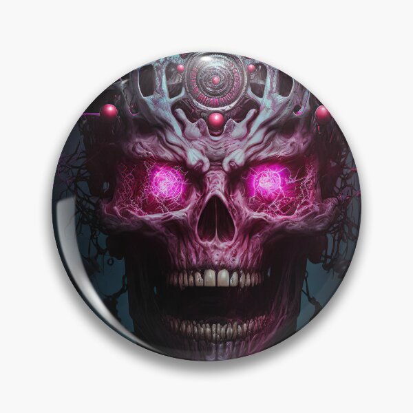 Item preview, biomechanical skull designed and sold by IA-Power.