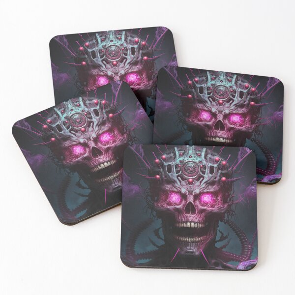 Item preview, biomechanical skull designed and sold by IA-Power.