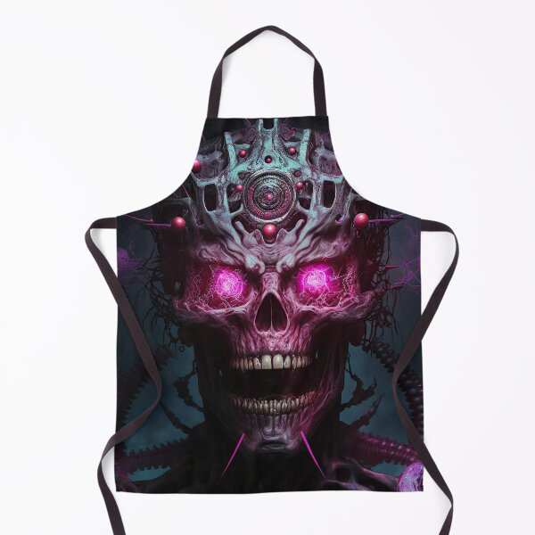 Item preview, biomechanical skull designed and sold by IA-Power.