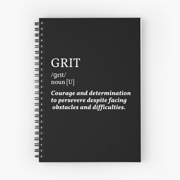 Item preview, Grit Definition - Powerful motivational design designed and sold by Theleochick.