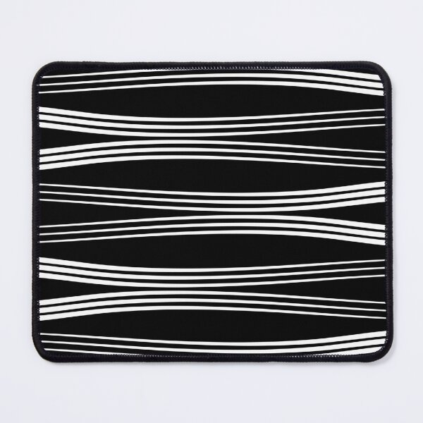 Item preview, Horizontal wavy lines - black designed and sold by BattaAnastasia.