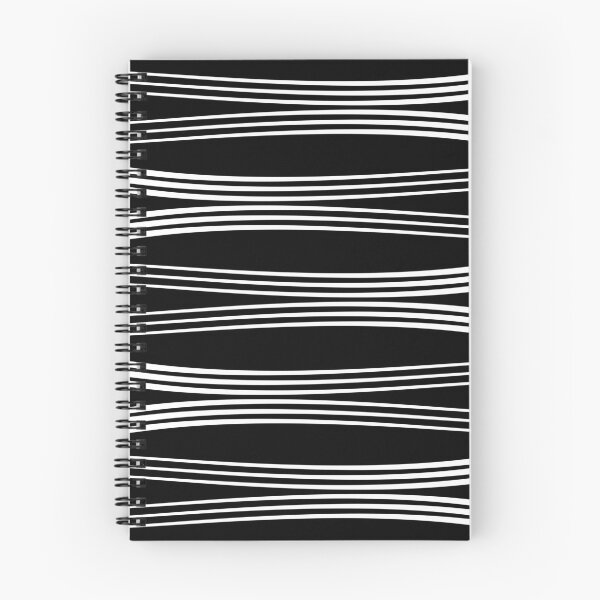 Item preview, Horizontal wavy lines - black designed and sold by BattaAnastasia.