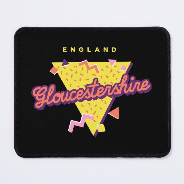 Item preview, Retro 90s Pop 'Gloucestershire' Vintage England designed and sold by dinosareforever.