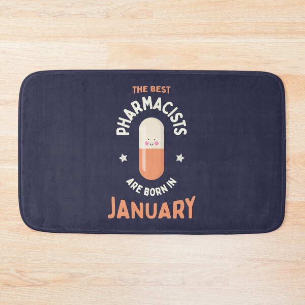 Item preview, The best pharmacists are born in January designed and sold by Eenig.