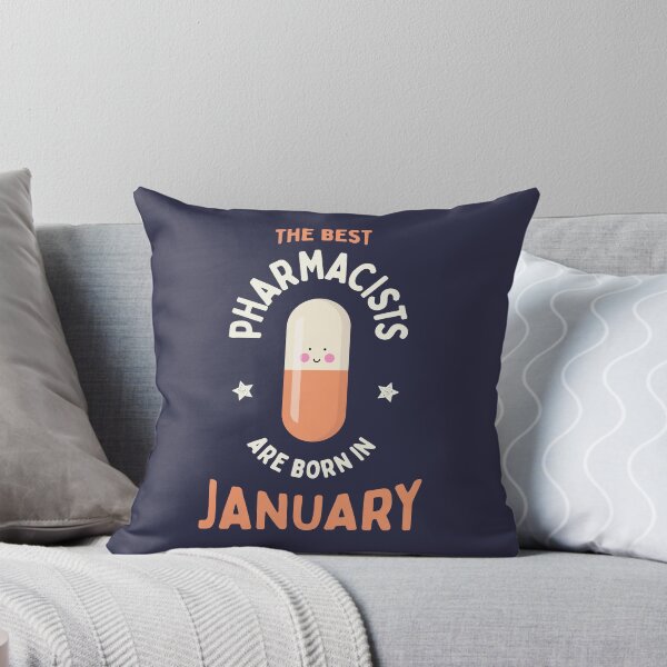Item preview, The best pharmacists are born in January designed and sold by Eenig.