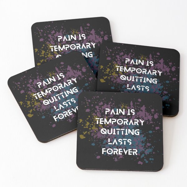 Item preview, Pain is temporary quitting lasts forever designed and sold by colorexz.