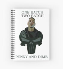 One Batch, Two Batch, Penny & Dime. Frank Castle Spiral Notebook