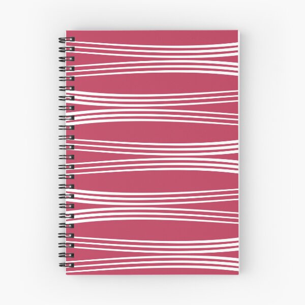 Item preview, Horizontal wavy lines - Viva Magenta designed and sold by BattaAnastasia.