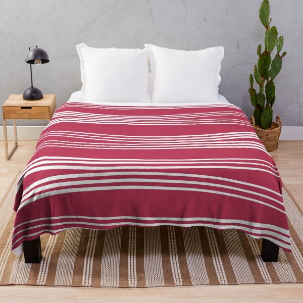 Item preview, Horizontal wavy lines - Viva Magenta designed and sold by BattaAnastasia.