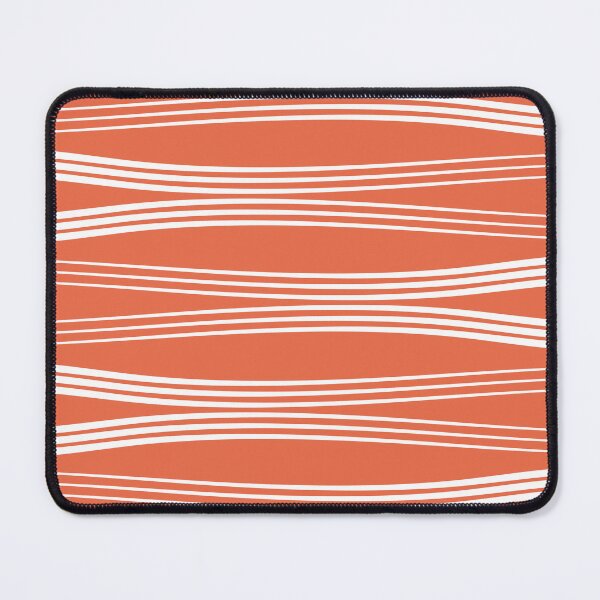 Item preview, Horizontal wavy lines - orange designed and sold by BattaAnastasia.