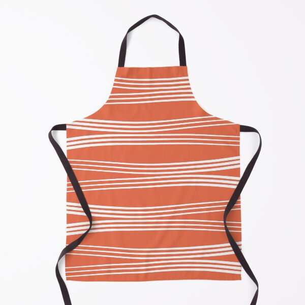 Item preview, Horizontal wavy lines - orange designed and sold by BattaAnastasia.