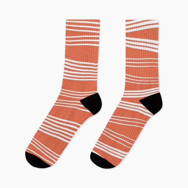 Item preview, Horizontal wavy lines - orange designed and sold by BattaAnastasia.