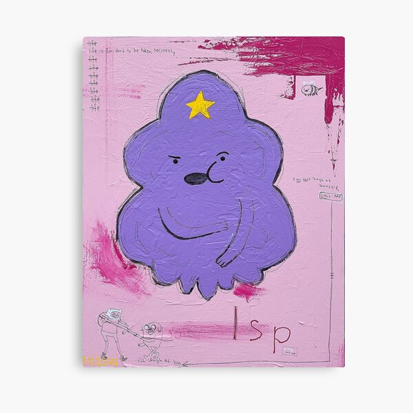 PURPLE CLOUD PRINCESS Canvas Print