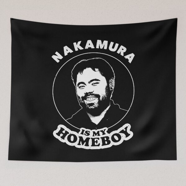 Item preview, Nakamura Is My Homeboy - Funny Chess Memes For Fans Of Hikaru Nakamura designed and sold by edygun.