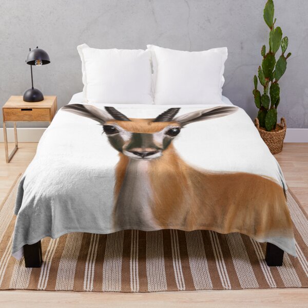 Item preview, Cute Antelope Drawing designed and sold by WeHeartAnimals.